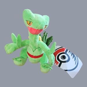 Pokémon Center Sceptile Sitting Cuties Plush Stuffed Animal Toy 2020 NWT